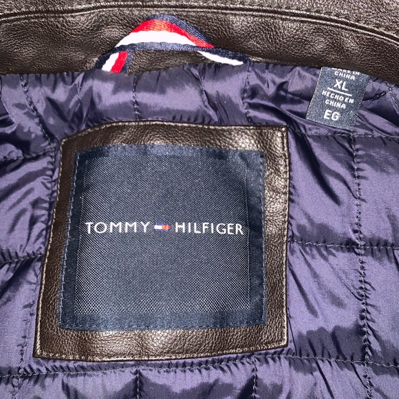 Tommy Hilfiger winter jacket. XL, Walnut Brown, nearly new! - Picture 3 of 4
